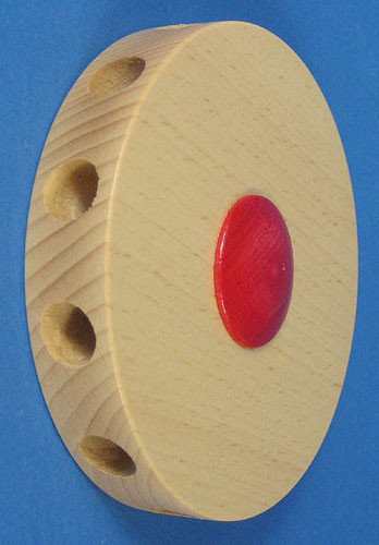 Pyramid Hub 12 Holes - 9.5mm / 3mm - Red Top – Christmas pyramid by Richard Glaesser