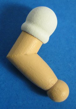 Replacement Arm – wooden figurine by Zeidler Holzkunst GmbH