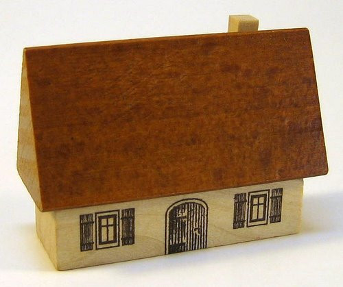 Replacement House Stamped – German handcrafted gift by Zeidler Holzkunst GmbH
