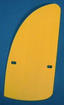 Replacement Yellow Sail – German handcrafted gift by Zeidler Holzkunst GmbH
