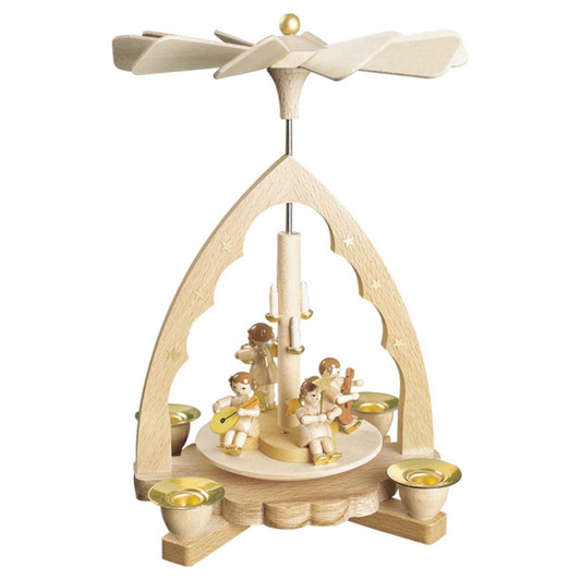 Angel Concert Christmas Pyramid – Christmas pyramid by Richard Glaesser