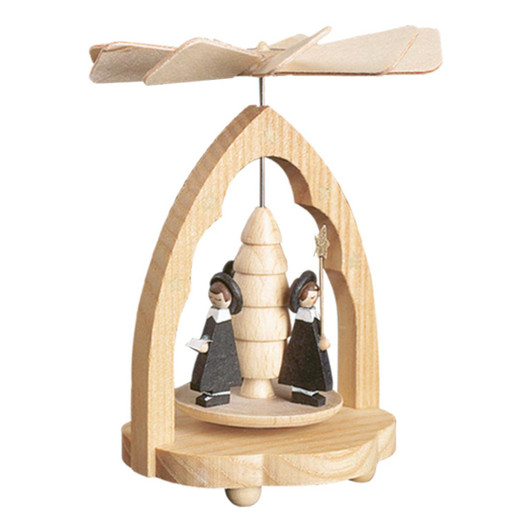 Miniature Pyramid Choir Kurrende | Warm Air Pyramid – Christmas pyramid by Richard Glaesser
