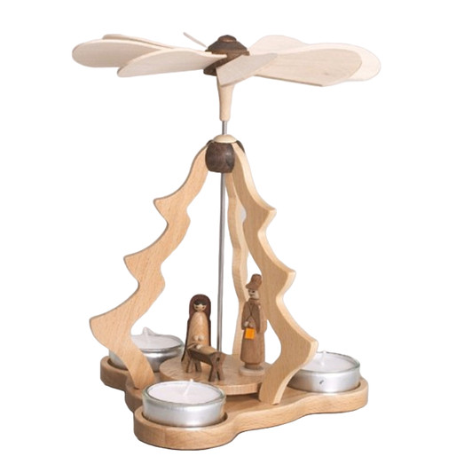 Nativity Tree Pyramid – Christmas pyramid by Zeidler Holzkunst GmbH