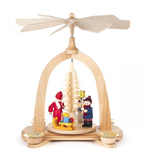 Santa Snowman Children Christmas Pyramid – Christmas pyramid by Theo Lorenz