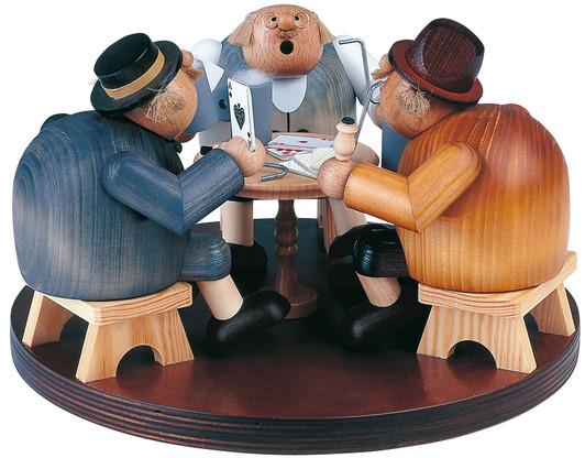 Card Players German Smoker – German Christmas smoker by KWO