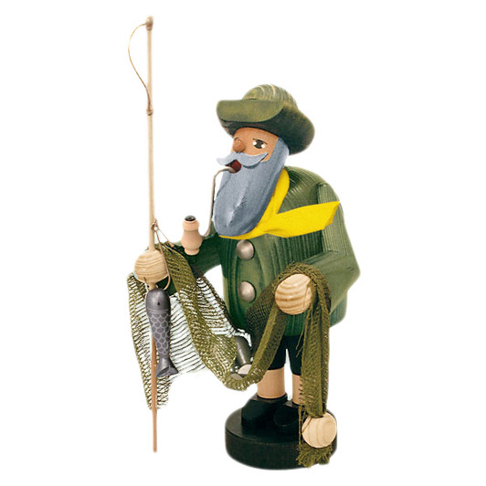 Fisherman with Net German Smoker – German Christmas smoker by KWO