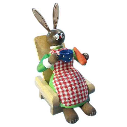 Grandmother Bunny Rabbit German Smoker – German Christmas smoker by Richard Glaesser