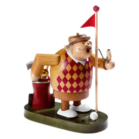 Golfer Argoyle German Smoker – German Christmas smoker by KWO