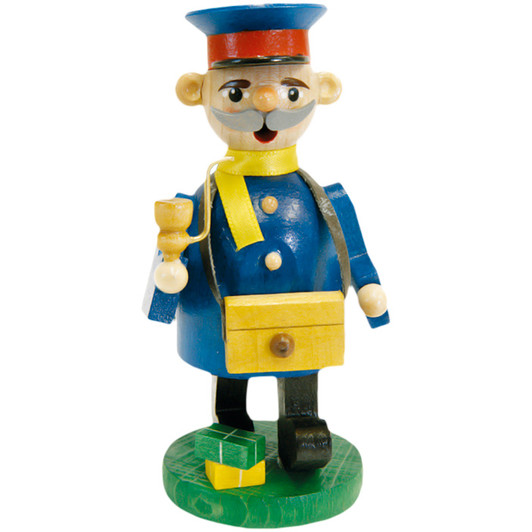 Miniature Postman Hat German Smoker – German Christmas smoker by Richard Glaesser