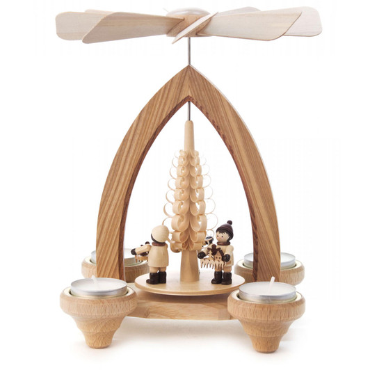 Natural Children German Pyramid – Christmas pyramid by Peter Lorenz