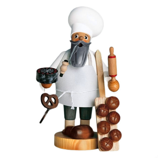 Baker Cakes Breads Incense Smoker | 8.25 Inches Tall – German Christmas smoker by KWO