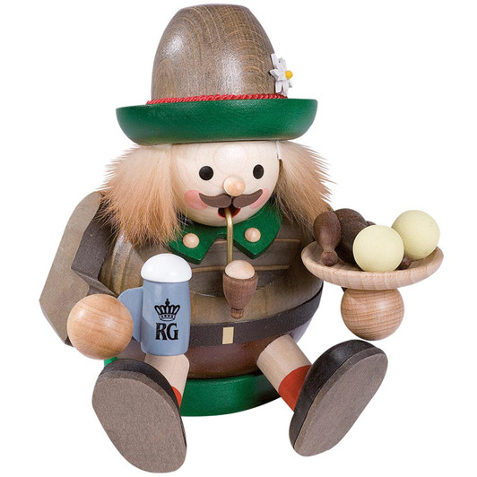 Bavarian Sitting German Smoker – German Christmas smoker by Richard Glaesser