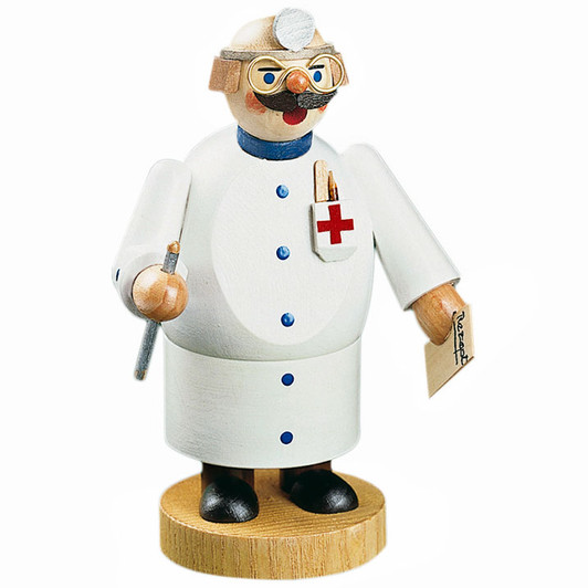 Doctor Healing German Smoker | 5.5 Inches Tall – German Christmas smoker by Richard Glaesser