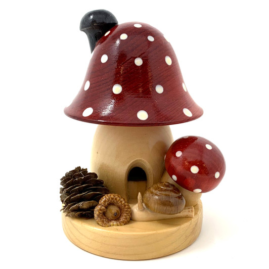 Good Luck Mushroom German Smoker 146x322x1FG – German Christmas smoker by Wolfgang Ottwald