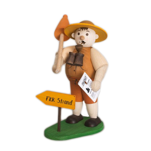 Kalle Guck Vacationing German Smoker – German Christmas smoker by Zeidler Holzkunst GmbH
