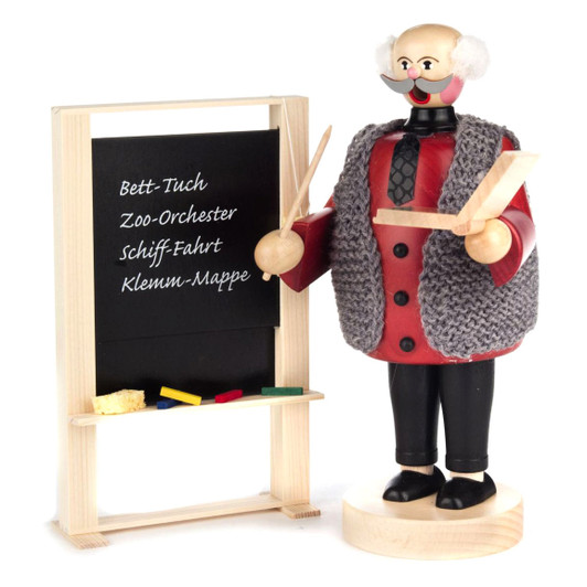 Teacher Blackboard Incense Smoker | 8 Inches Tall – German Christmas smoker