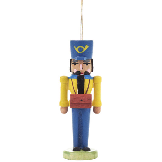 German Postman Nutcracker Yellow – German nutcracker by Karl-Heinz Bilz