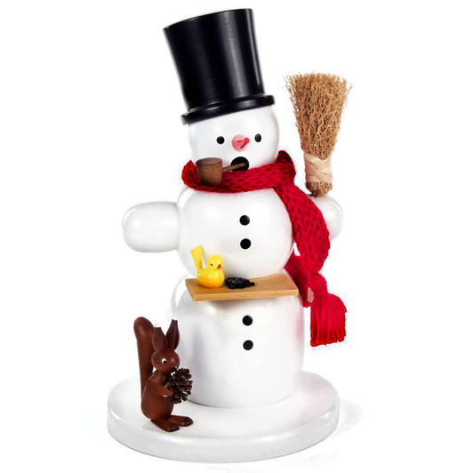 Snowman Bird Squirrel German Smoker – German Christmas smoker by Ralf Zenker
