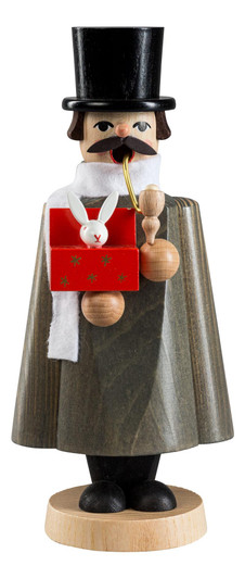 Magician with Rabbit German Smoker – German Christmas smoker by Richard Glaesser