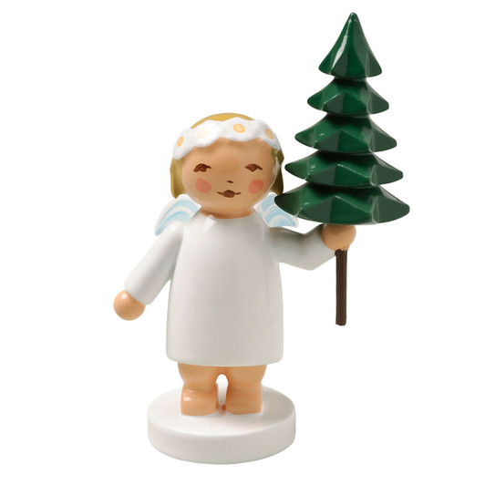 WENDT & KÜHN Blonde Angel Figurine Tree – Christmas ornament