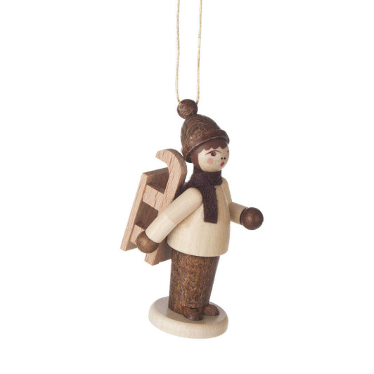 Holiday Sports Children German Ornament Sled – Christmas ornament