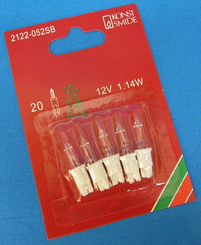 Mini Bulbs 12V 1-14W – German handcrafted gift by Richard Glaesser