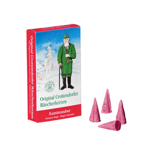 Crottendorfer Wood Fireplace Kaminzauber German Incense – German Christmas smoker