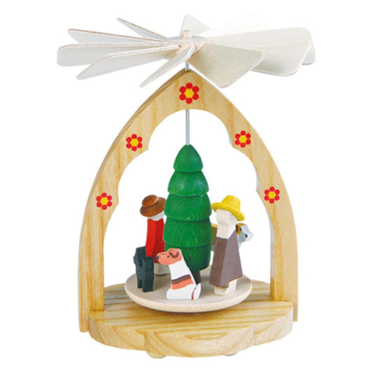 Miniature Pyramid Children and Pets | Warm Air Pyramid – Christmas pyramid by Richard Glaesser