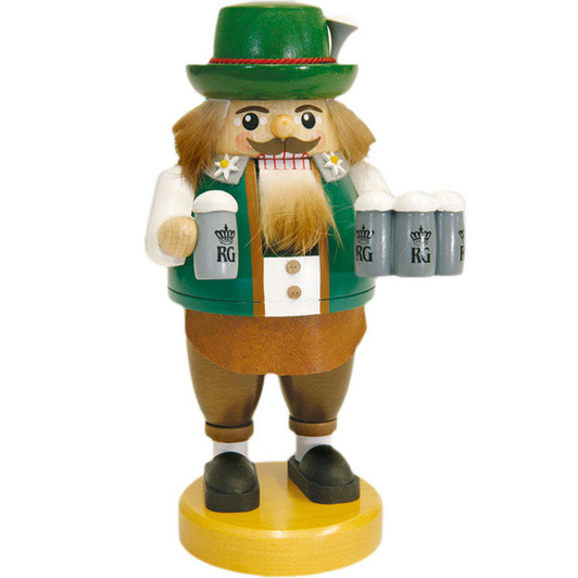 Green Bartender German Nutcracker – German nutcracker by Richard Glaesser