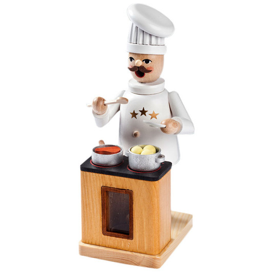 German Chef Cook Stove Double Smoker – German Christmas smoker by Richard Glaesser