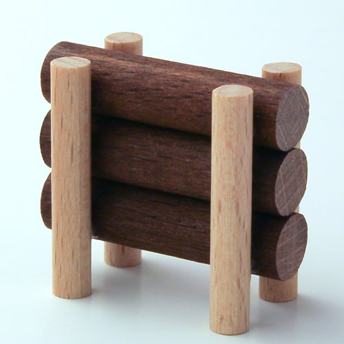 Wooden German Figurine Wood Pile – wooden figurine
