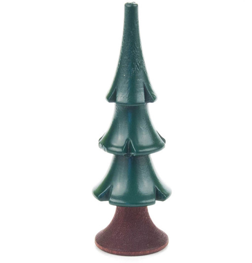 Wooden German Tree Green 3 inch Small Figurine – Christmas ornament