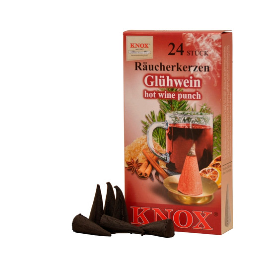Knox Mulled Wine German Incense 24 per Box