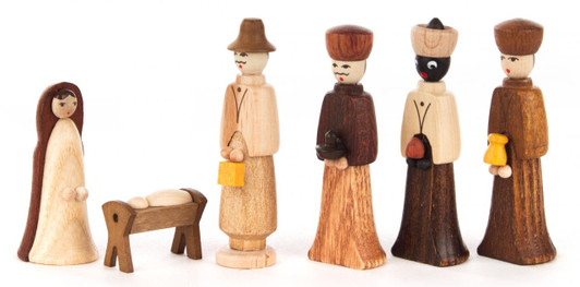 Christmas Nativity German Figurine Six – Christmas ornament by Zeidler Holzkunst GmbH