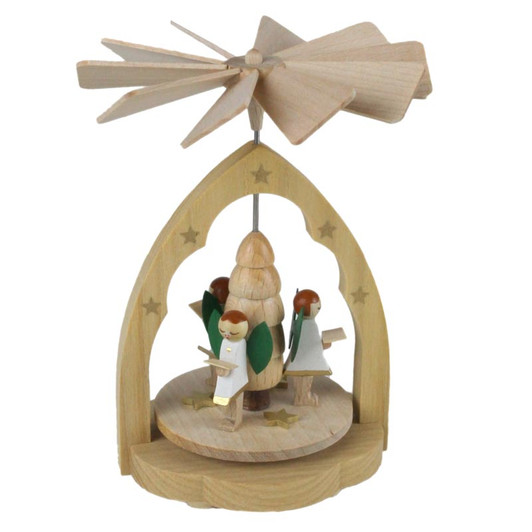 Mini German Pyramid Angel Carousel PYR017X24