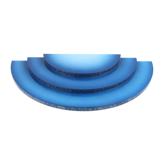 Blue Figurine Stand German - Three Levels – Christmas ornament by Reinhard Keller