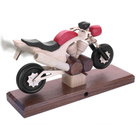 Red Motorcycle German Smoker – German Christmas smoker by Gerd Hofmann