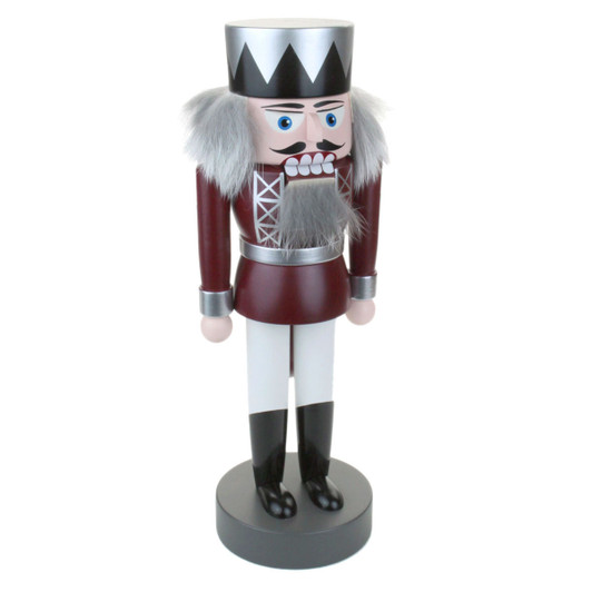 King in Brown Tunic German Nutcracker – German nutcracker by KWO