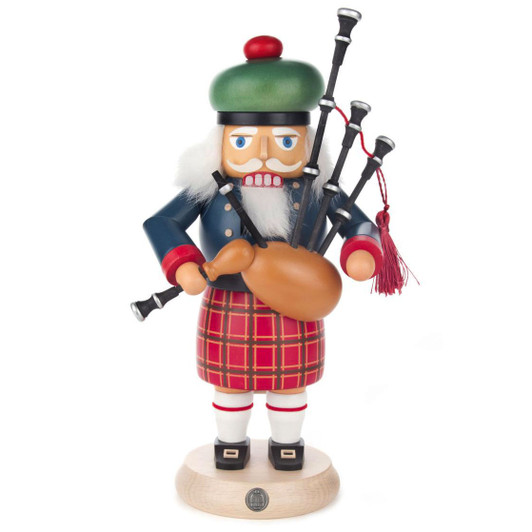 Bagpiper Scot German Nutcracker – German nutcracker by Mueller GmbH