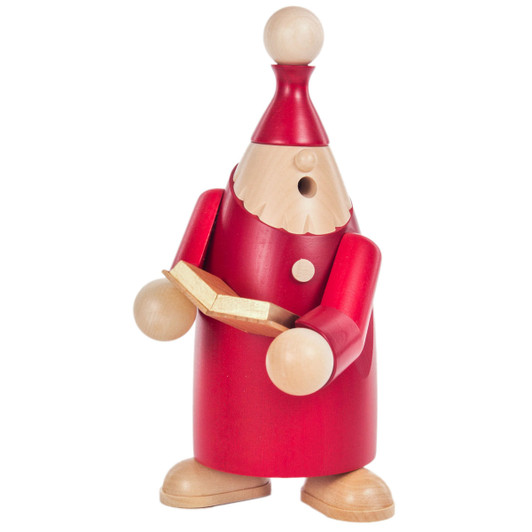 Santa Book Singing German Smoker – German Christmas smoker by Eva Beyer