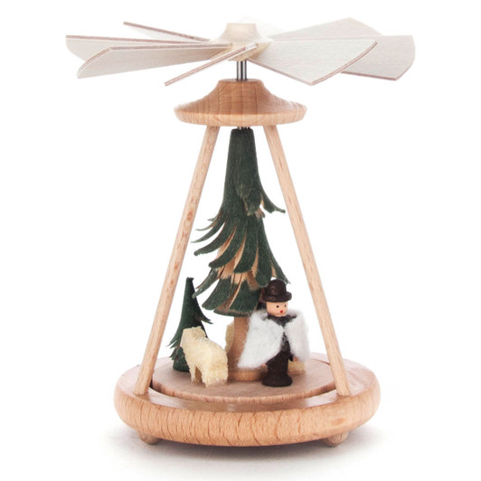 Miniature Shepherd Sheep German Pyramid | Warm Air Pyramid – Christmas pyramid by Herbert Thiele Nachf
