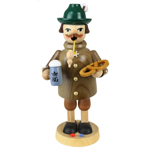 Bavarian Pretzel Man German Smoker – German Christmas smoker by Richard Glaesser