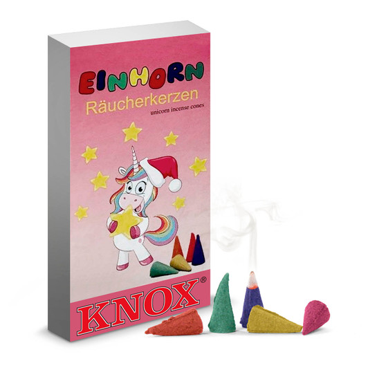 KNOX Unicorn Fruit German Incense Cones - Einhorn – German Christmas smoker
