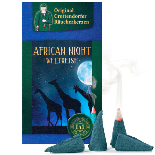 Crottendorfer African Night - World Travel Edition German Incense – German Christmas smoker