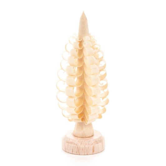 Mini Natural Shaved Tree German Figurine 5cm – wooden figurine by Martina Beyer