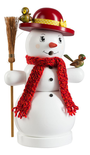Happy SnowLady German Smoker – German Christmas smoker by Richard Glaesser