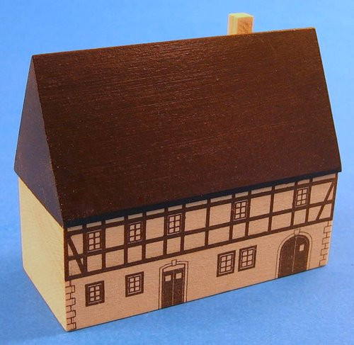 Printed Tall House – Christmas ornament by Zeidler Holzkunst GmbH