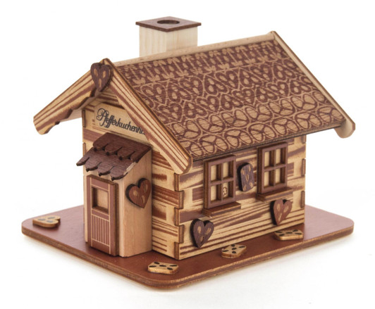 Cabin Bake Gingerbread Haus German Smoker – German Christmas smoker by Jan Legler eK