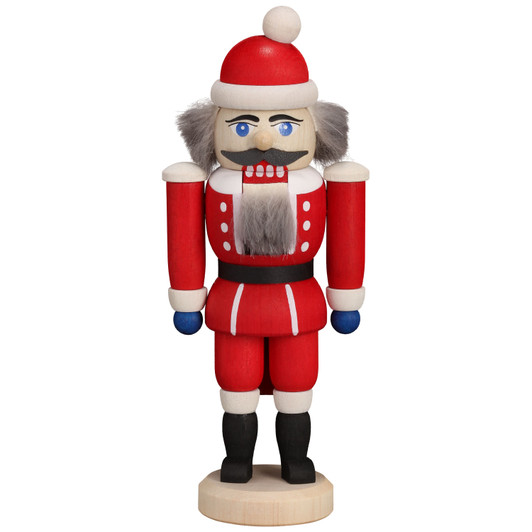 Miniature Red Santa German Nutcracker – German nutcracker by Seiffener Volkskunst eG