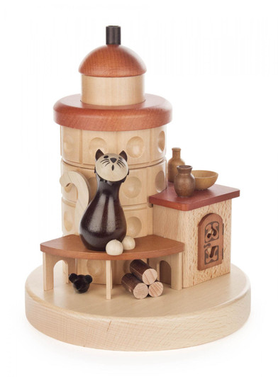 Natural Baking Oven with Cat German Smoker – German Christmas smoker